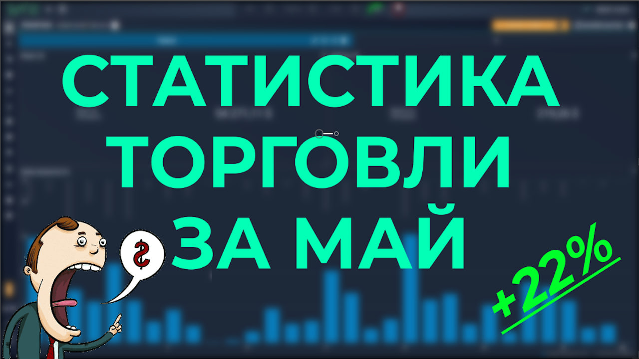 Статистика за май +22%