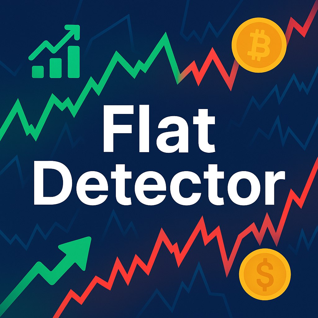 Flаt Detector - поиск зон накопления (флэта) на бирже Bybit и Binance - 1 год