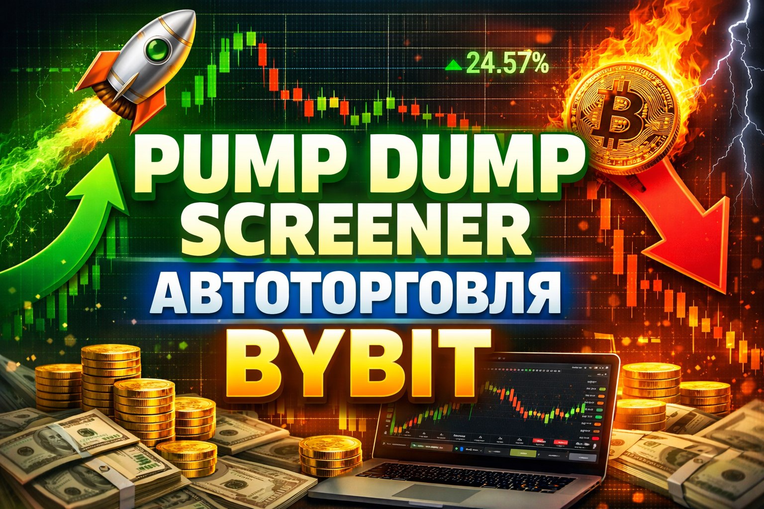Модуль автоторговли для Bybit в PUMP DUMP Screener: функции, настройка, цены и запуск. Полный обзор и условия подключения.
